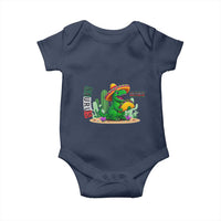 Mexican Food Lover Gift Baby Onesie Funny Dinosaur Taco Saurus - Wonder Print Shop