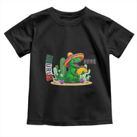 Mexican Food Lover Gift Toddler T Shirt Funny Dinosaur Taco Saurus - Wonder Print Shop
