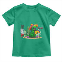 Mexican Food Lover Gift Toddler T Shirt Funny Dinosaur Taco Saurus - Wonder Print Shop