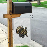 Funny Camo Turkey Hunter Rifle Gift Garden Flag - Wonder Print Shop