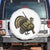 Funny Camo Turkey Hunter Rifle Gift Spare Tire Cover - Wonder Print Shop