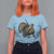 Funny Camo Turkey Hunter Rifle Gift T Shirt For Women - Wonder Print Shop