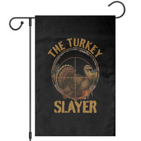 The Turkey Slayer Garden Flag Funny Hunting Season Gift - Wonder Print Shop