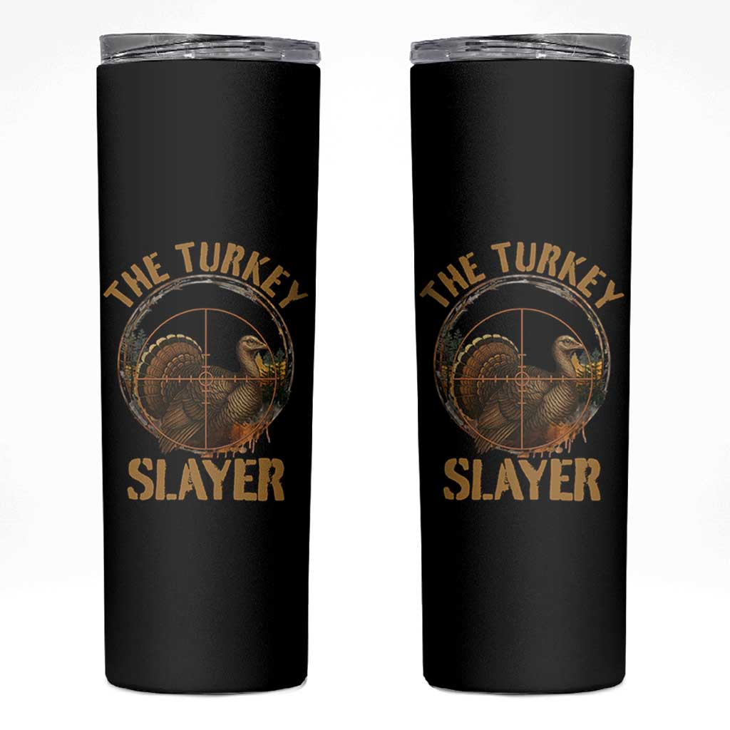 The Turkey Slayer Skinny Tumbler Funny Hunting Season Gift - Wonder Print Shop
