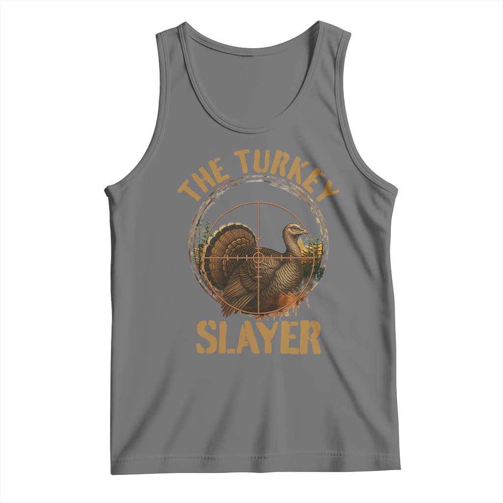 The Turkey Slayer Tank Top Funny Hunting Season Gift - Wonder Print Shop