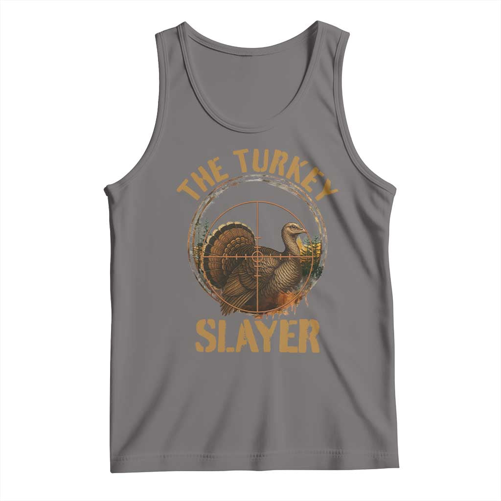 The Turkey Slayer Tank Top Funny Hunting Season Gift - Wonder Print Shop
