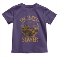 The Turkey Slayer Toddler T Shirt Funny Hunting Season Gift - Wonder Print Shop