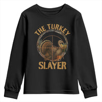 The Turkey Slayer Youth Sweatshirt Funny Hunting Season Gift - Wonder Print Shop