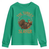 The Turkey Slayer Youth Sweatshirt Funny Hunting Season Gift - Wonder Print Shop
