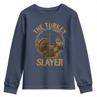 The Turkey Slayer Youth Sweatshirt Funny Hunting Season Gift - Wonder Print Shop