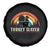 Turkey Slayer Spare Tire Cover Vintage Sunset Hunting Season Gift - Wonder Print Shop