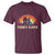 Turkey Slayer T Shirt Vintage Sunset Hunting Season Gift - Wonder Print Shop