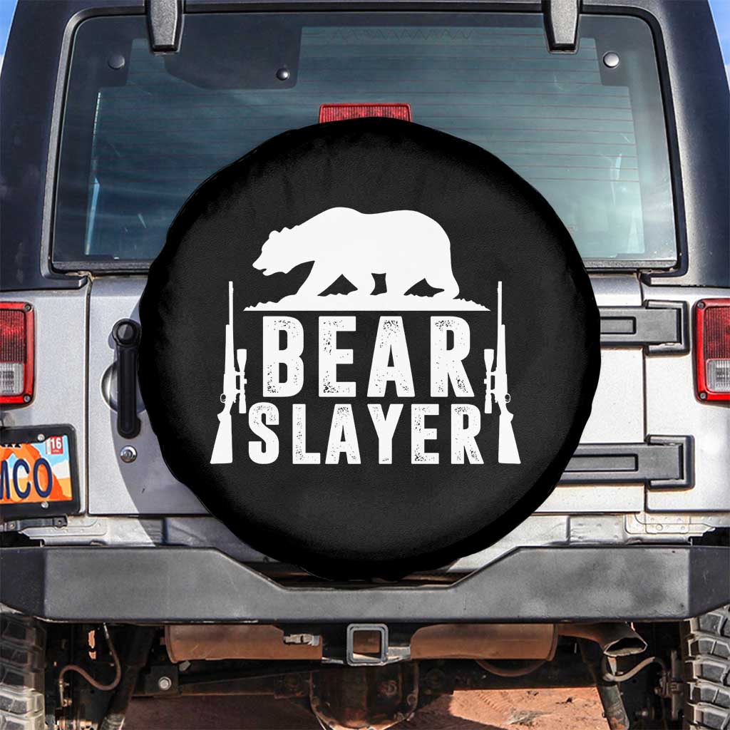 Bear Slayer Spare Tire Cover Hunting Season Gift - Wonder Print Shop