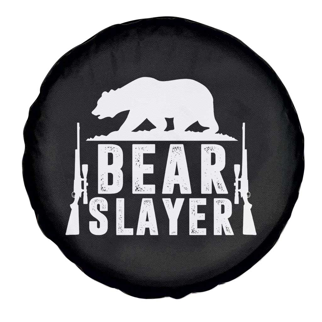 Bear Slayer Spare Tire Cover Hunting Season Gift - Wonder Print Shop
