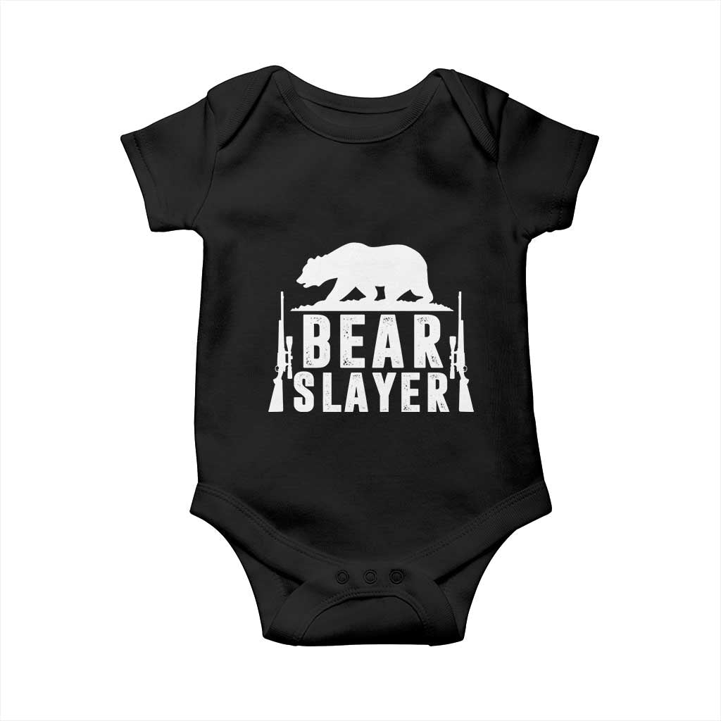 Bear Slayer Baby Onesie Hunting Season Gift - Wonder Print Shop