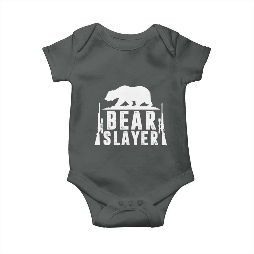 Bear Slayer Baby Onesie Hunting Season Gift - Wonder Print Shop