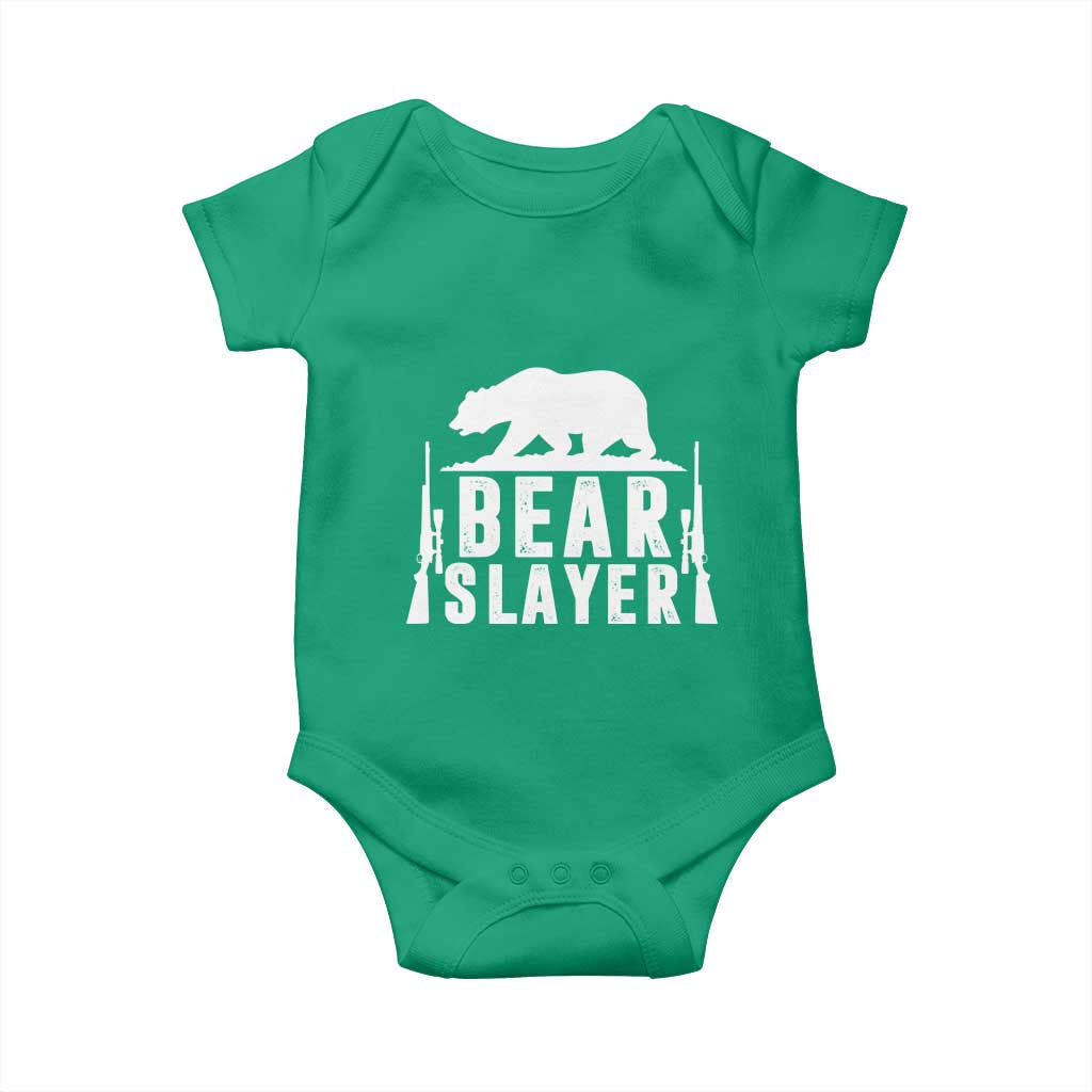 Bear Slayer Baby Onesie Hunting Season Gift - Wonder Print Shop
