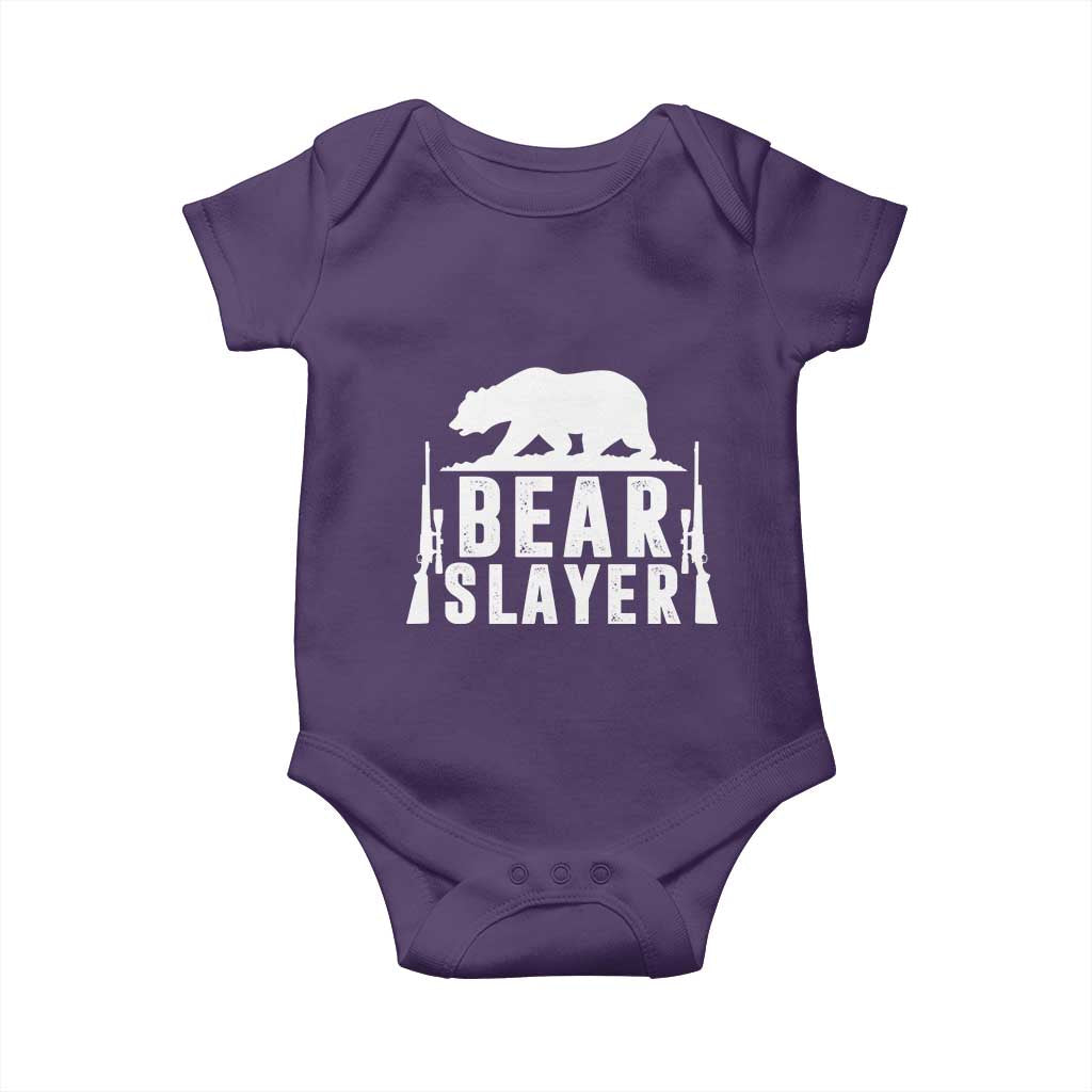 Bear Slayer Baby Onesie Hunting Season Gift - Wonder Print Shop