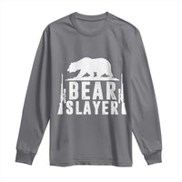 Bear Slayer Long Sleeve Shirt Hunting Season Gift - Wonder Print Shop