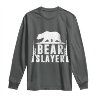 Bear Slayer Long Sleeve Shirt Hunting Season Gift - Wonder Print Shop