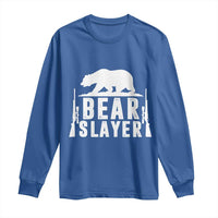 Bear Slayer Long Sleeve Shirt Hunting Season Gift - Wonder Print Shop