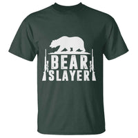 Bear Slayer T Shirt Hunting Season Gift - Wonder Print Shop