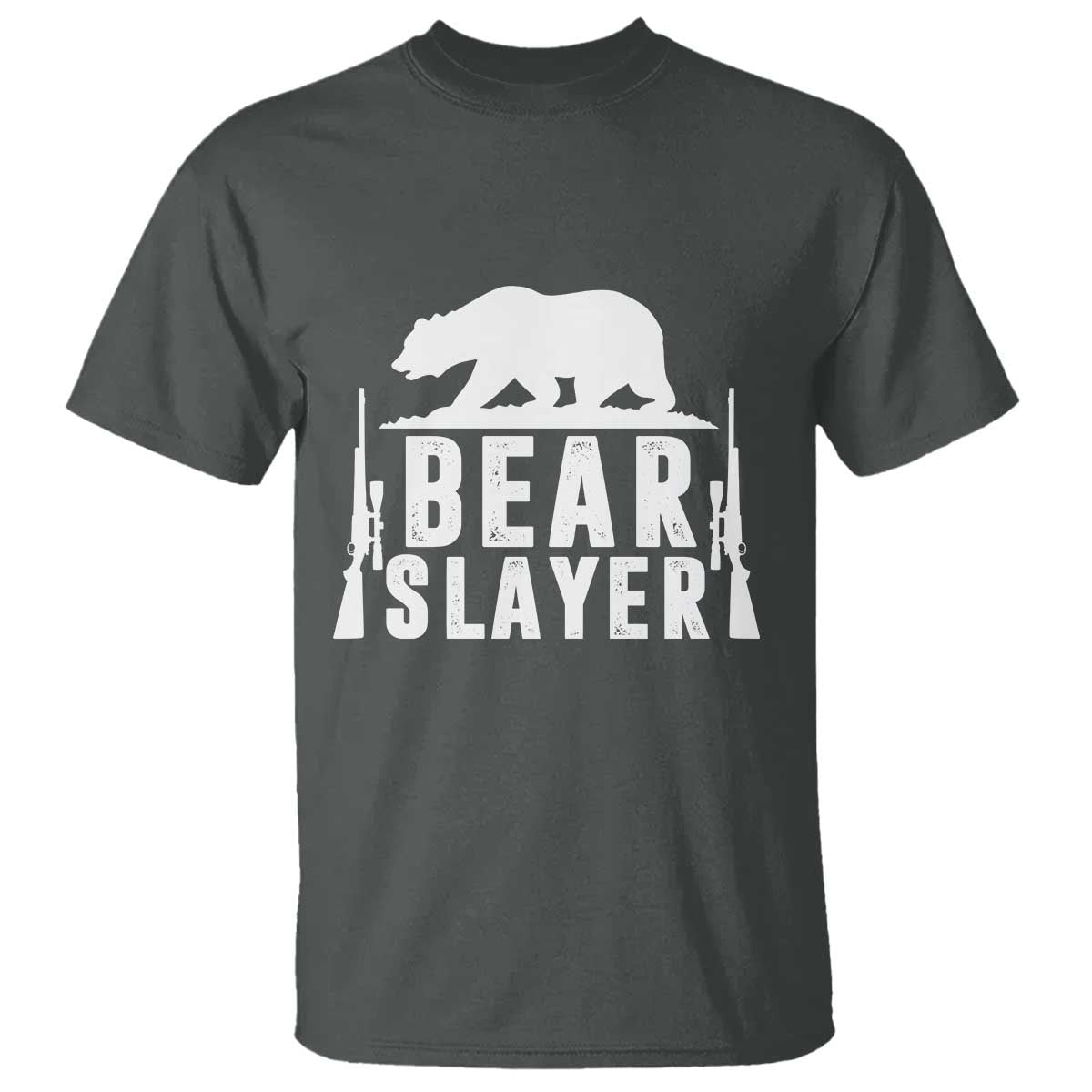 Bear Slayer T Shirt Hunting Season Gift - Wonder Print Shop