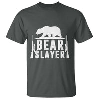 Bear Slayer T Shirt Hunting Season Gift - Wonder Print Shop
