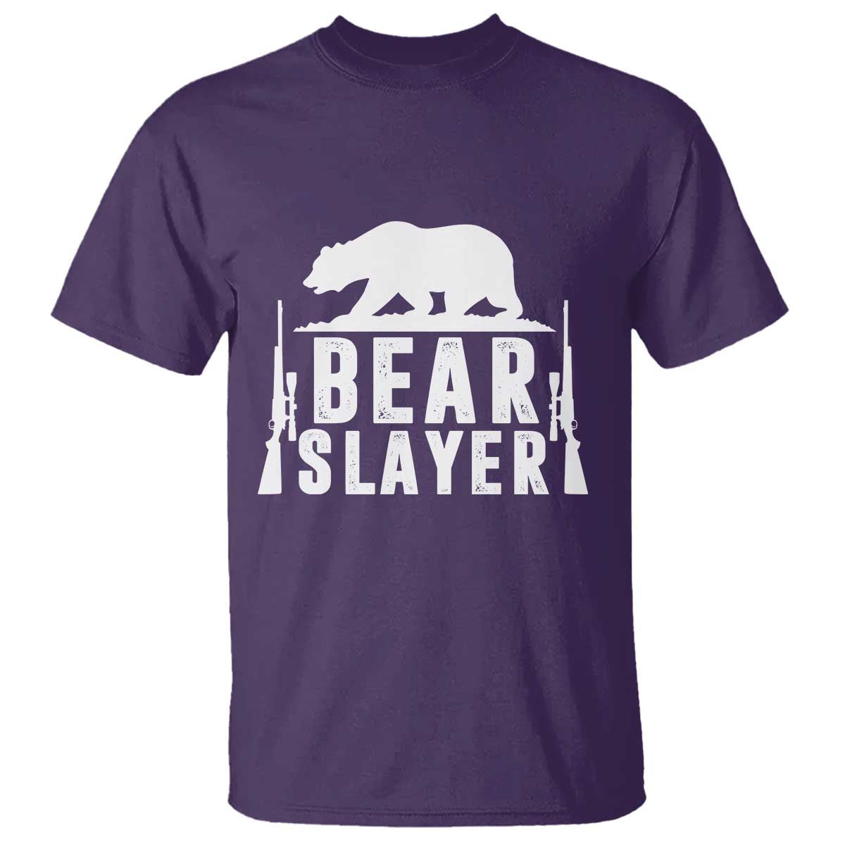 Bear Slayer T Shirt Hunting Season Gift - Wonder Print Shop