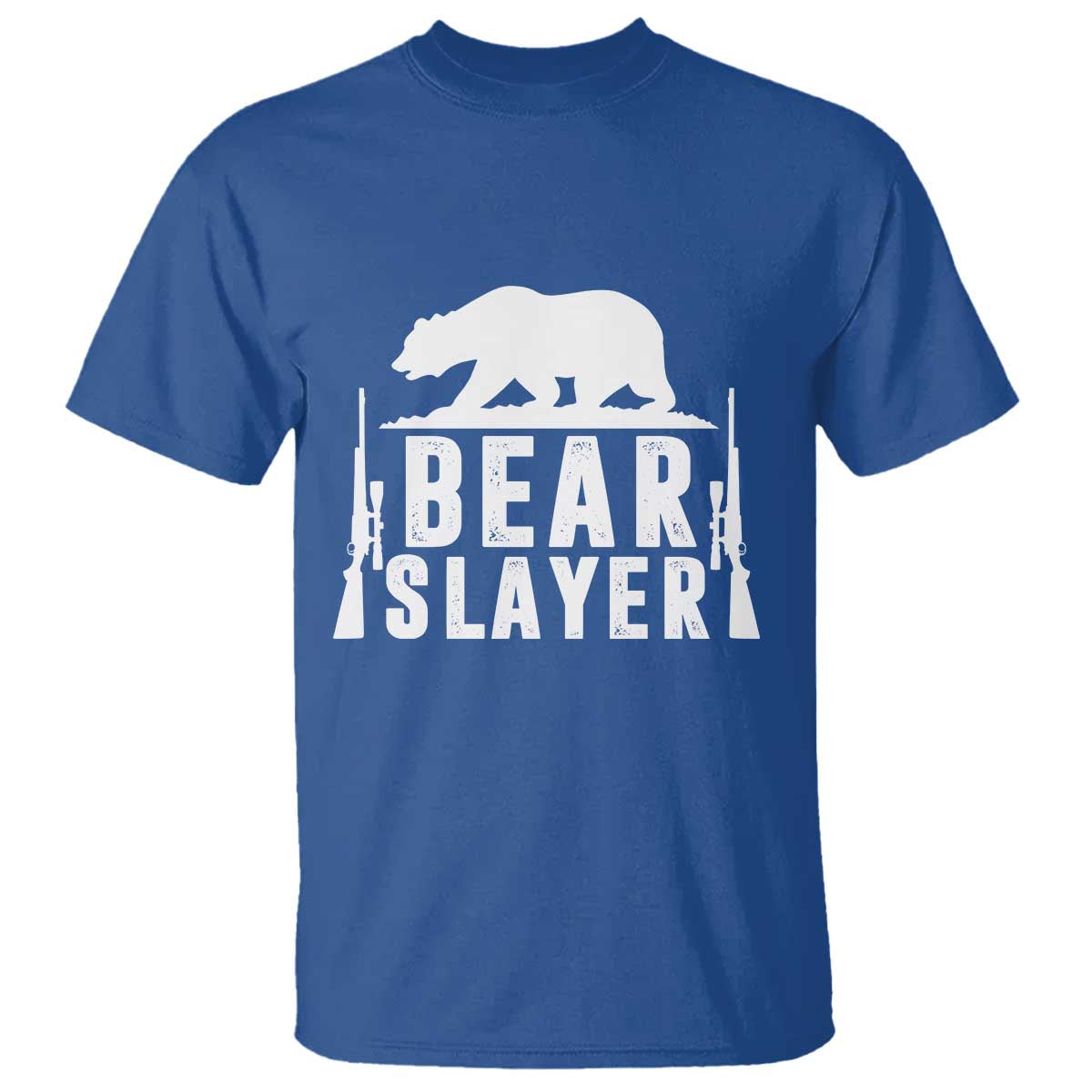 Bear Slayer T Shirt Hunting Season Gift - Wonder Print Shop