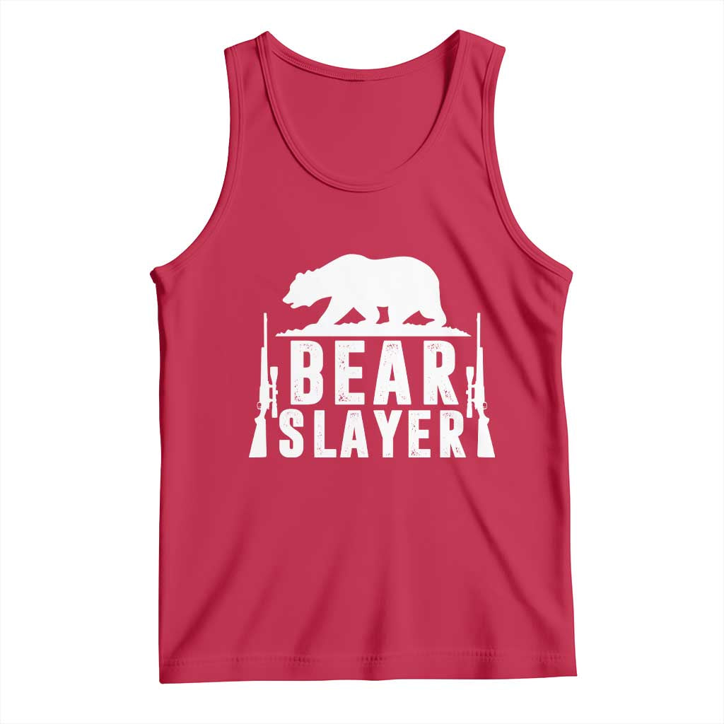 Bear Slayer Tank Top Hunting Season Gift - Wonder Print Shop