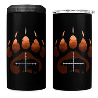 Big Game Bear Hunting Season 4 in 1 Can Cooler Tumbler Funny Hunter Gift - Wonder Print Shop
