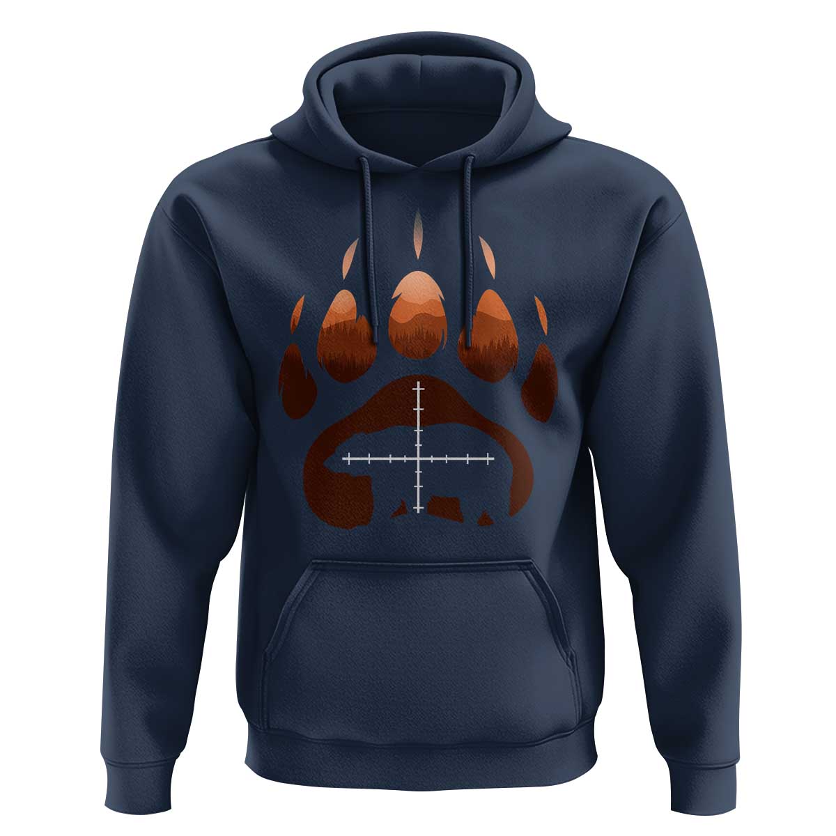 Big Game Bear Hunting Season Hoodie Funny Hunter Gift - Wonder Print Shop