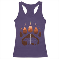 Big Game Bear Hunting Season Racerback Tank Top Funny Hunter Gift - Wonder Print Shop