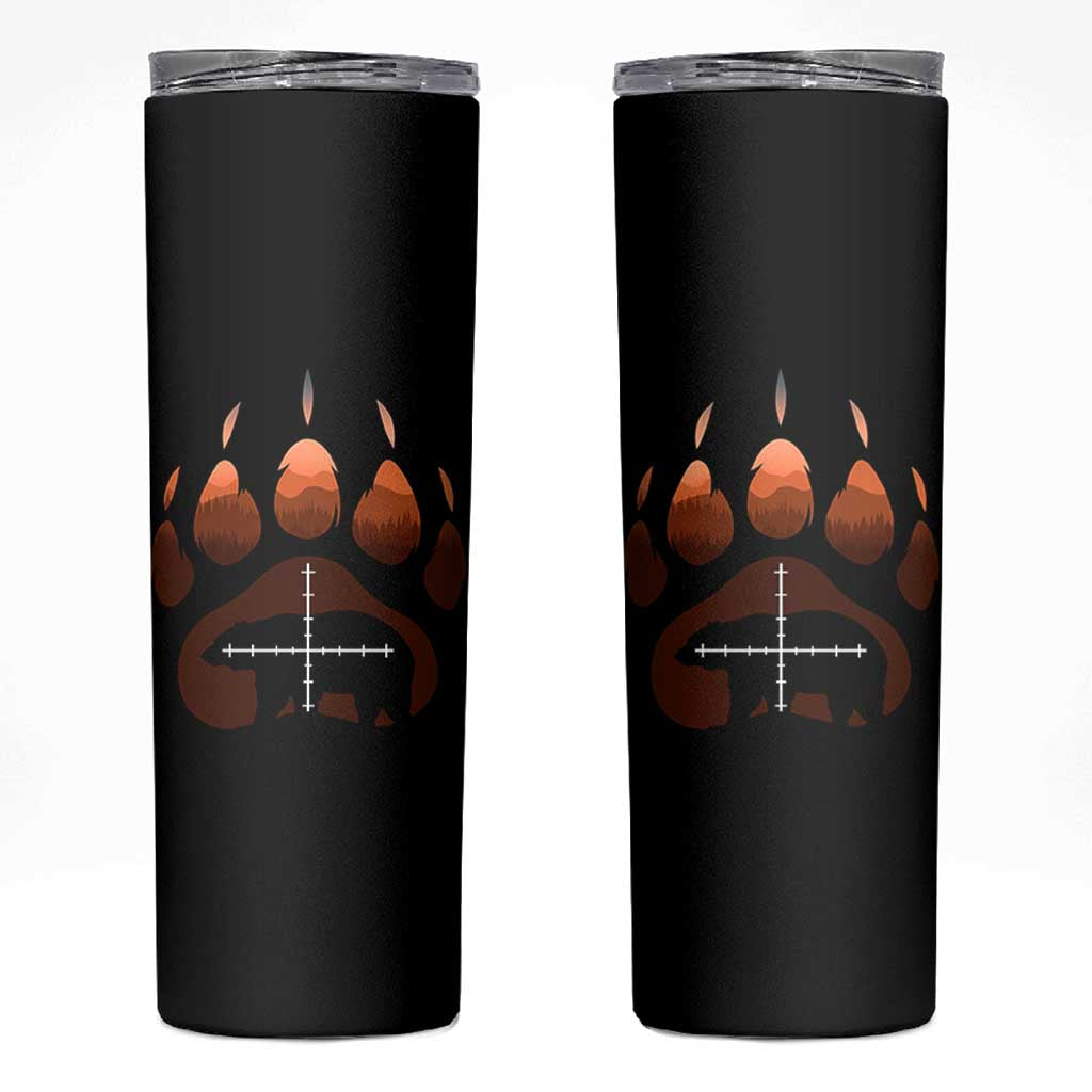 Big Game Bear Hunting Season Skinny Tumbler Funny Hunter Gift - Wonder Print Shop