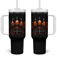 Big Game Bear Hunting Season Tumbler With Handle Funny Hunter Gift - Wonder Print Shop