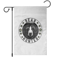 Bear Hunter Garden Flag Funny Hunting Season Gift - Wonder Print Shop