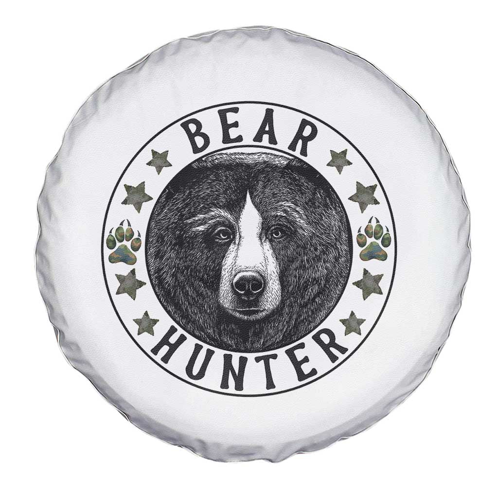 Bear Hunter Spare Tire Cover Funny Hunting Season Gift - Wonder Print Shop