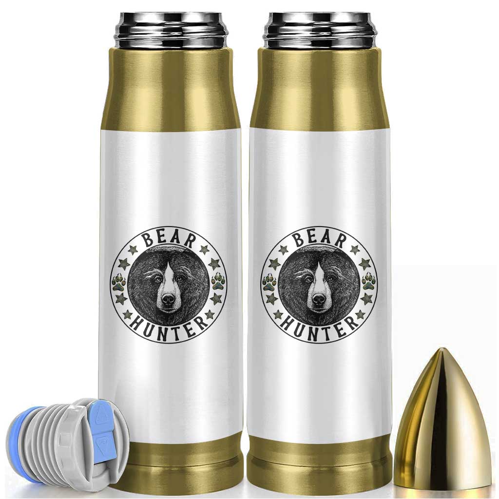 Bear Hunter Bullet Tumbler Funny Hunting Season Gift - Wonder Print Shop