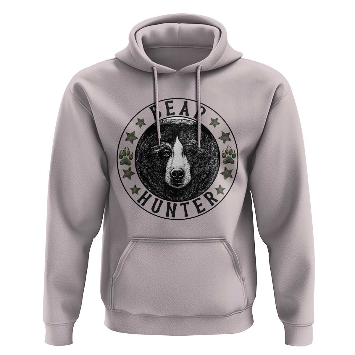 Bear Hunter Hoodie Funny Hunting Season Gift - Wonder Print Shop