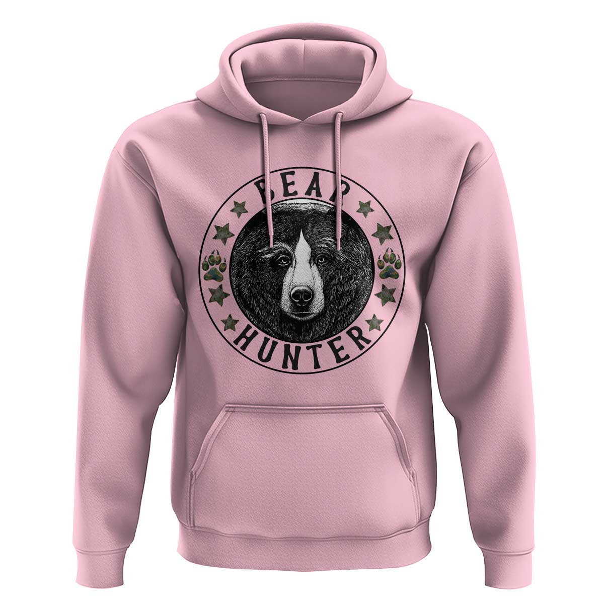 Bear Hunter Hoodie Funny Hunting Season Gift - Wonder Print Shop