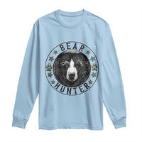 Bear Hunter Long Sleeve Shirt Funny Hunting Season Gift - Wonder Print Shop