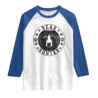 Bear Hunter Raglan Shirt Funny Hunting Season Gift - Wonder Print Shop