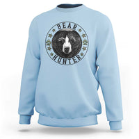 Bear Hunter Sweatshirt Funny Hunting Season Gift - Wonder Print Shop