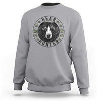 Bear Hunter Sweatshirt Funny Hunting Season Gift - Wonder Print Shop
