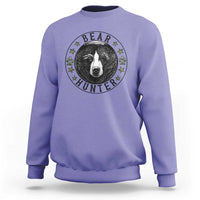 Bear Hunter Sweatshirt Funny Hunting Season Gift - Wonder Print Shop
