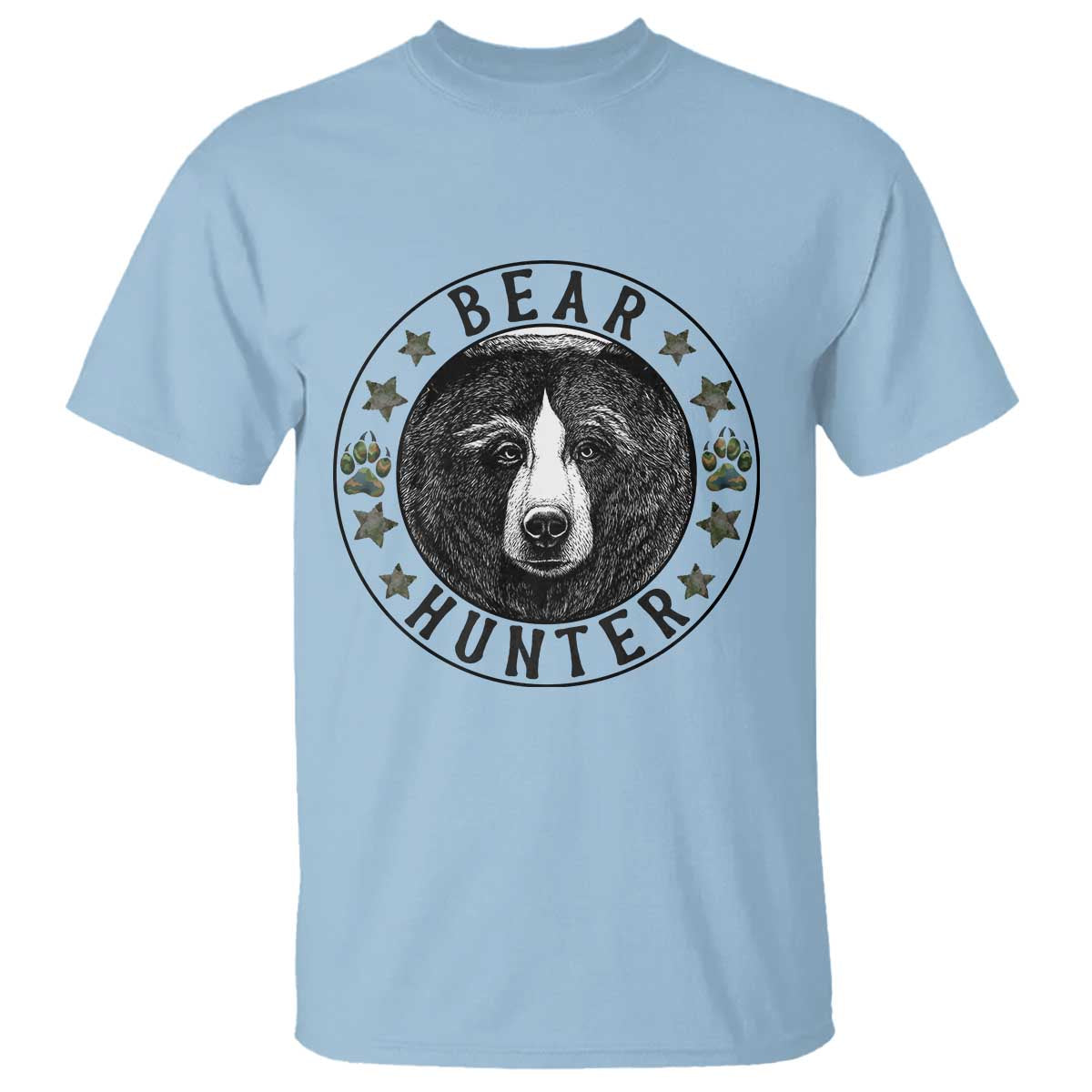 Bear Hunter T Shirt Funny Hunting Season Gift - Wonder Print Shop