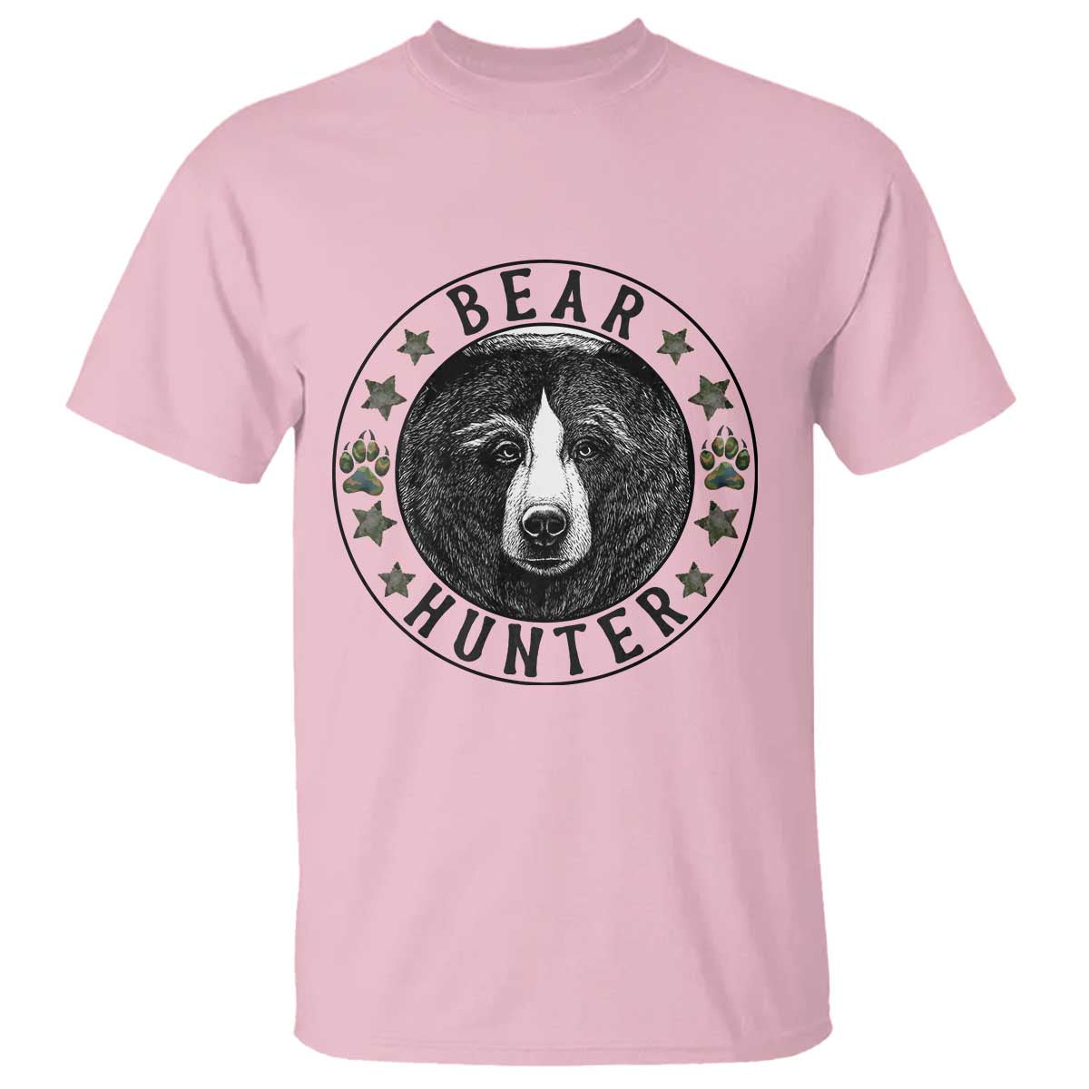 Bear Hunter T Shirt Funny Hunting Season Gift - Wonder Print Shop