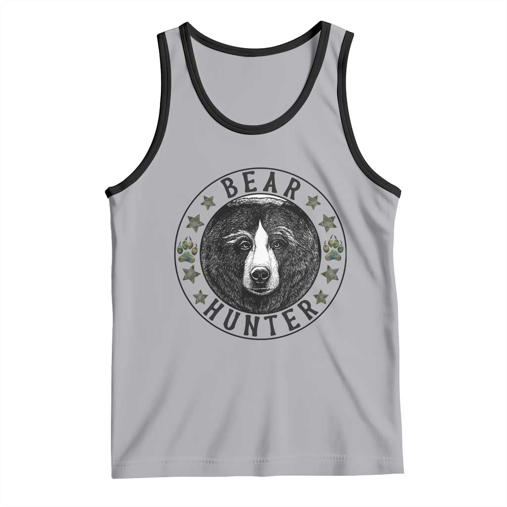 Bear Hunter Tank Top Funny Hunting Season Gift - Wonder Print Shop