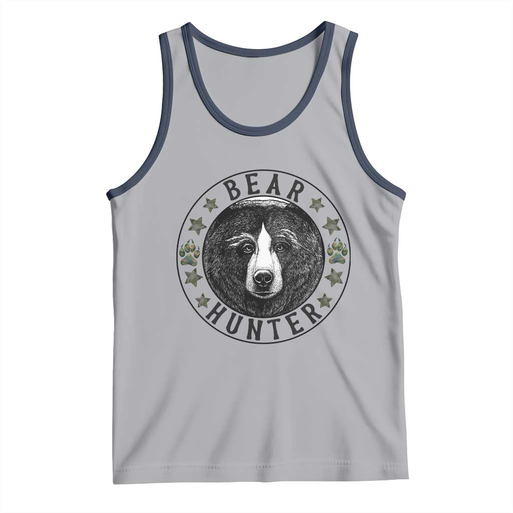 Bear Hunter Tank Top Funny Hunting Season Gift - Wonder Print Shop